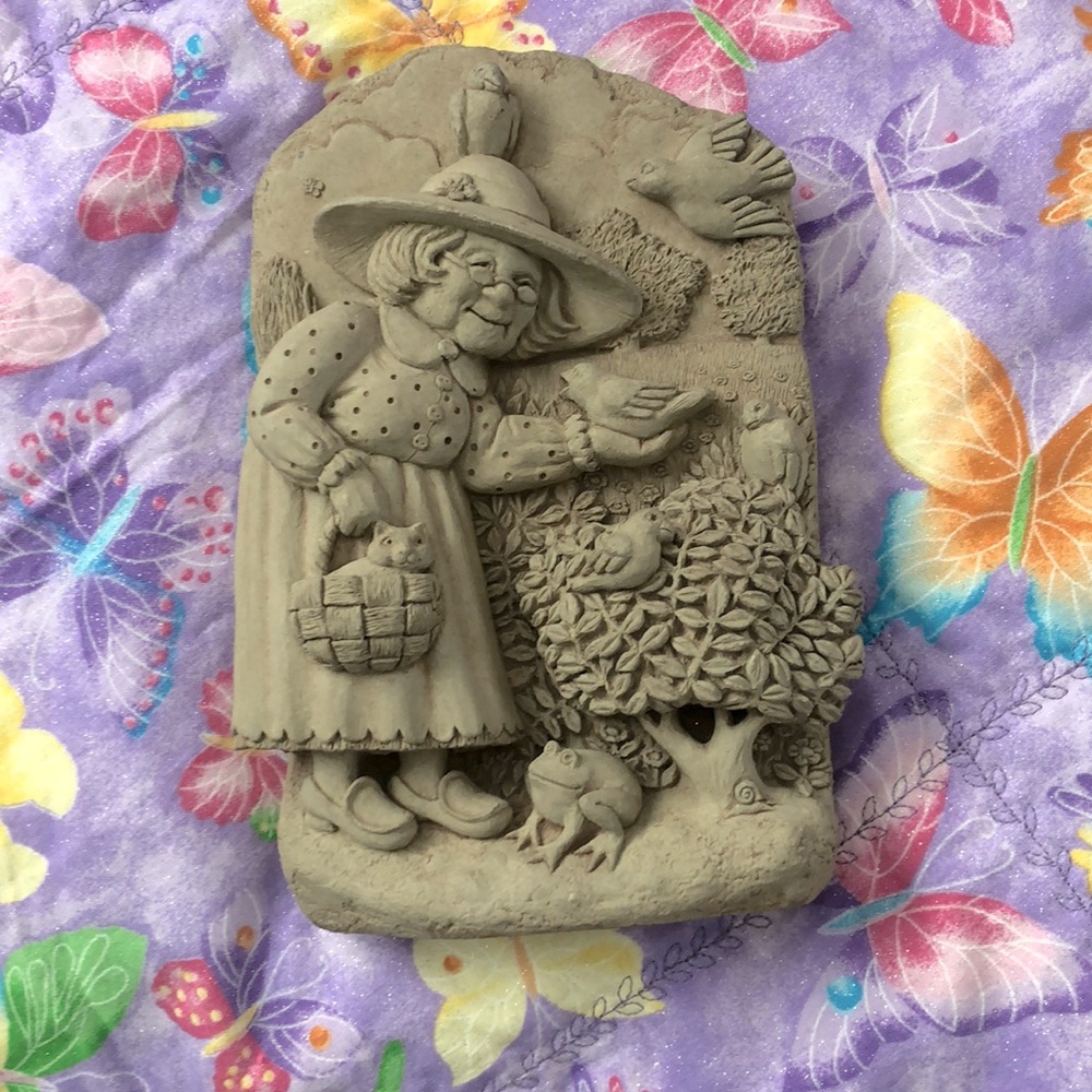 Carruth Studio Cement Plaque